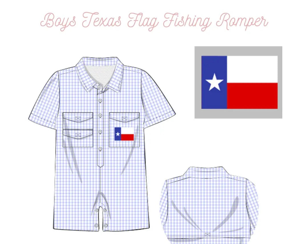 Tx boys romper